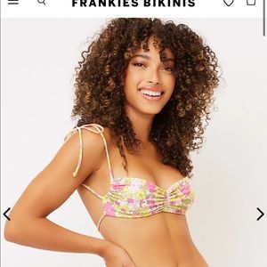 Frankies bikinis foxy top in Mai tai